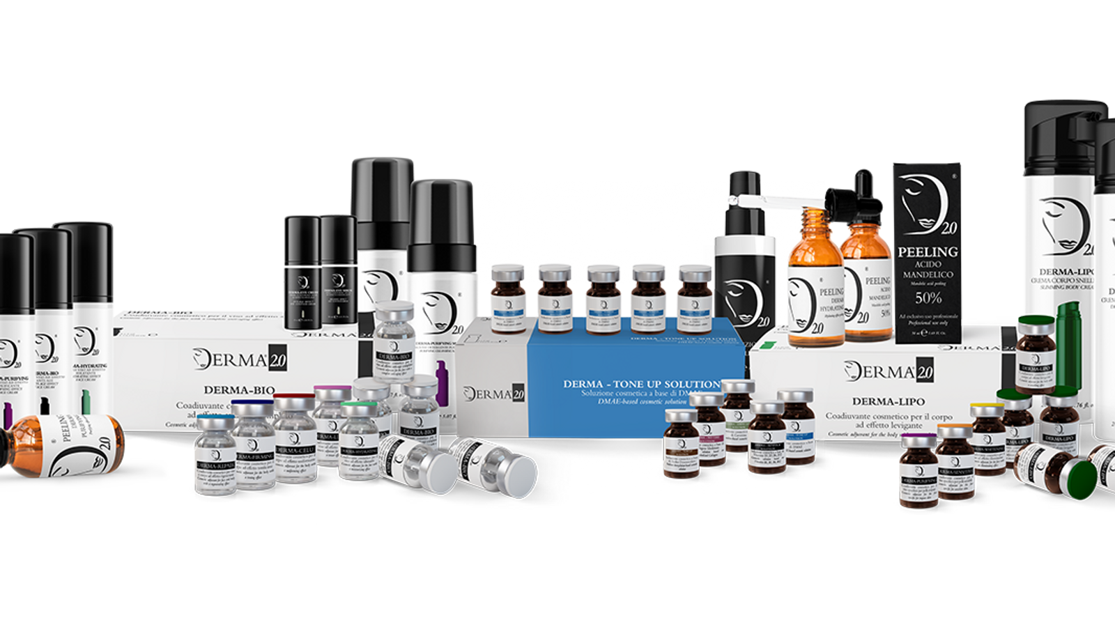 Derma 2.0 professional product range